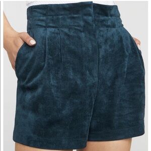 BCBGMAXAZRIA Women's Symon Shorts Teal Size S EUC